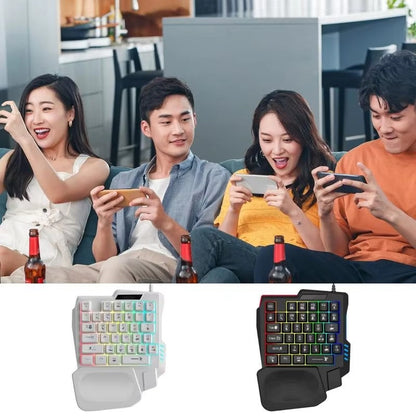 RGB One-Hand Gaming Keyboard