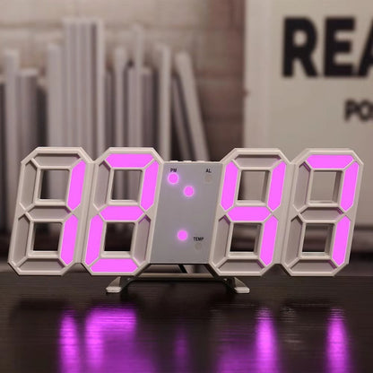 3D LED Digital Clock